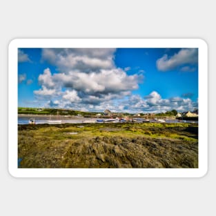 Clouds & Coastal Scenery - Newport, Pembrokeshire Sticker
